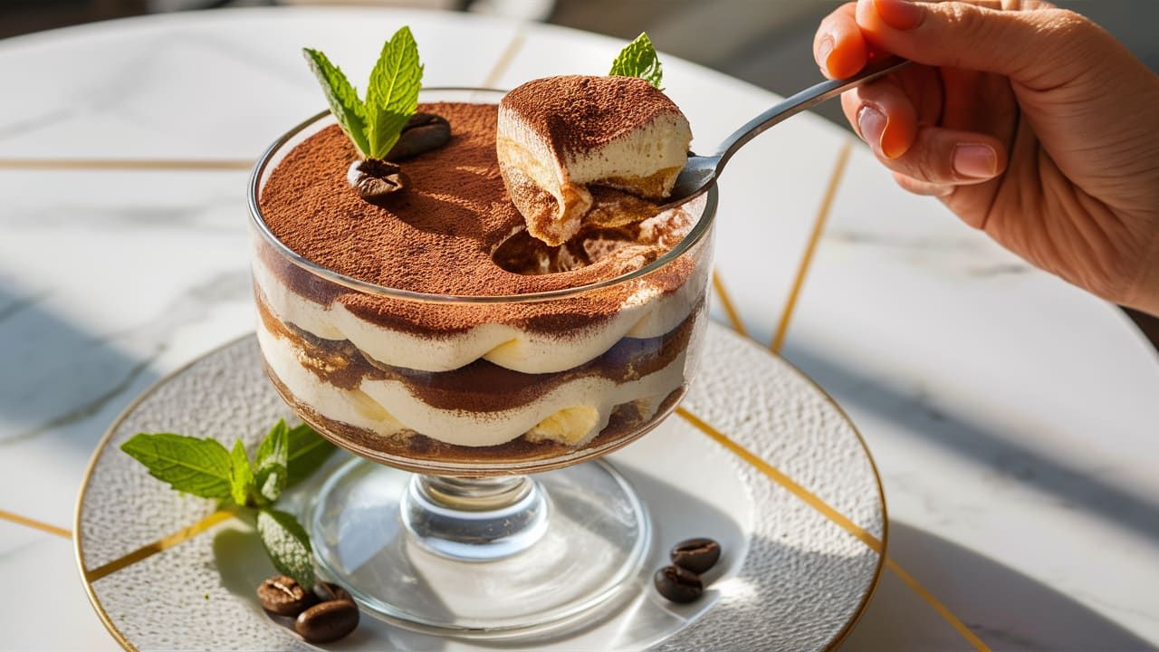Tiramisu kastanjoilla on hienostunut jälkiruoka, jota voi valmistaa ympäri vuoden.