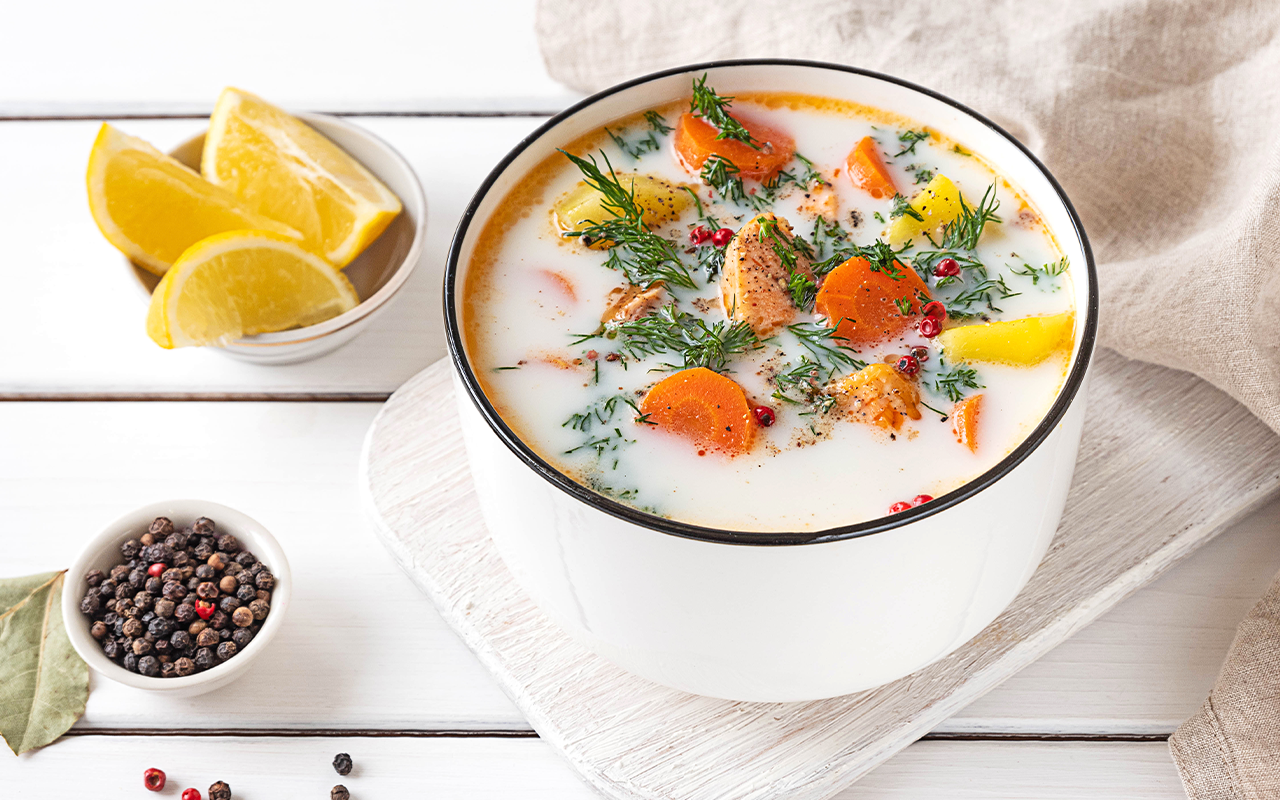 Chef Sergio Fernández: ”Paras merenelävien kerma-keitto valmistetaan 60 grammasta riisiä, 2 tomaatista ja lasillisesta brandyä.”