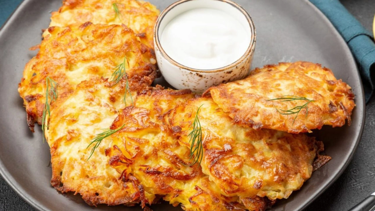 Mausteiset perunapannukakut ovat täyttävä herkku.