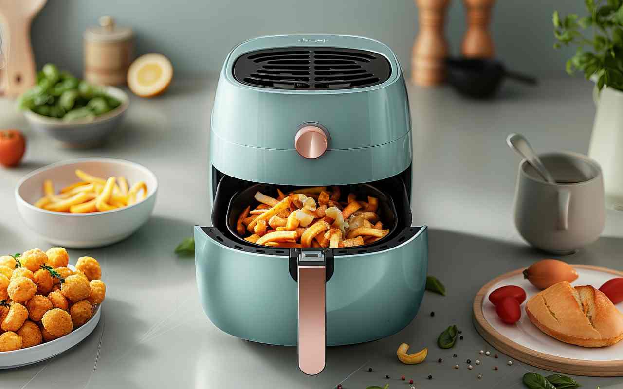 Parannettu versio ilmakeittimen, joka tuli myyntihitti ”Mustan perjantain”, halpeni: se tuli kompaktimpi ja tehokkaampi.