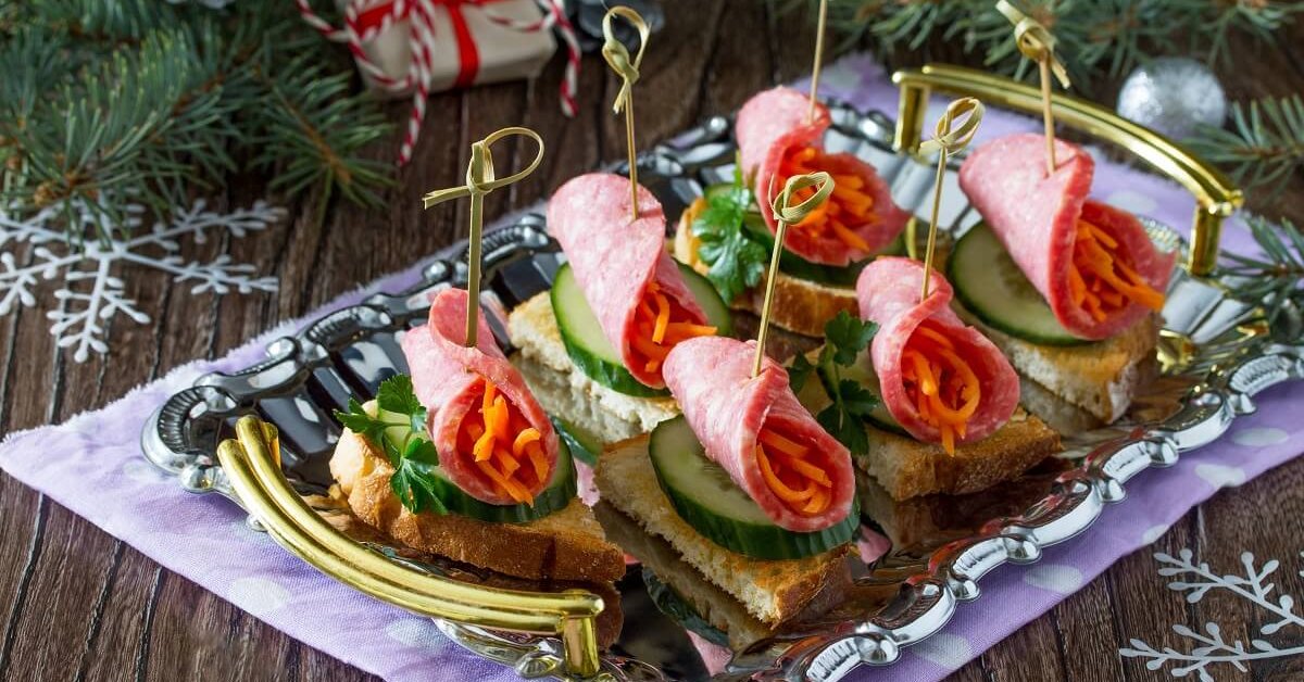 Kuinka valmistaa gluteenittomia kanapeita: kolme herkullista ja helppoa vaihtoehtoa jouluillalliselle