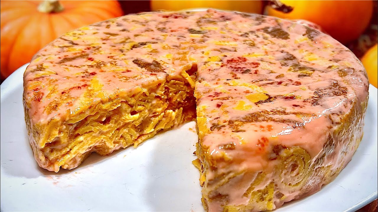 Otetaan kurpitsa, maito ja munat – valmistetaan herkullinen kakku ilman leivontaa: valmis puolessa tunnissa, ja kuinka herkullista!