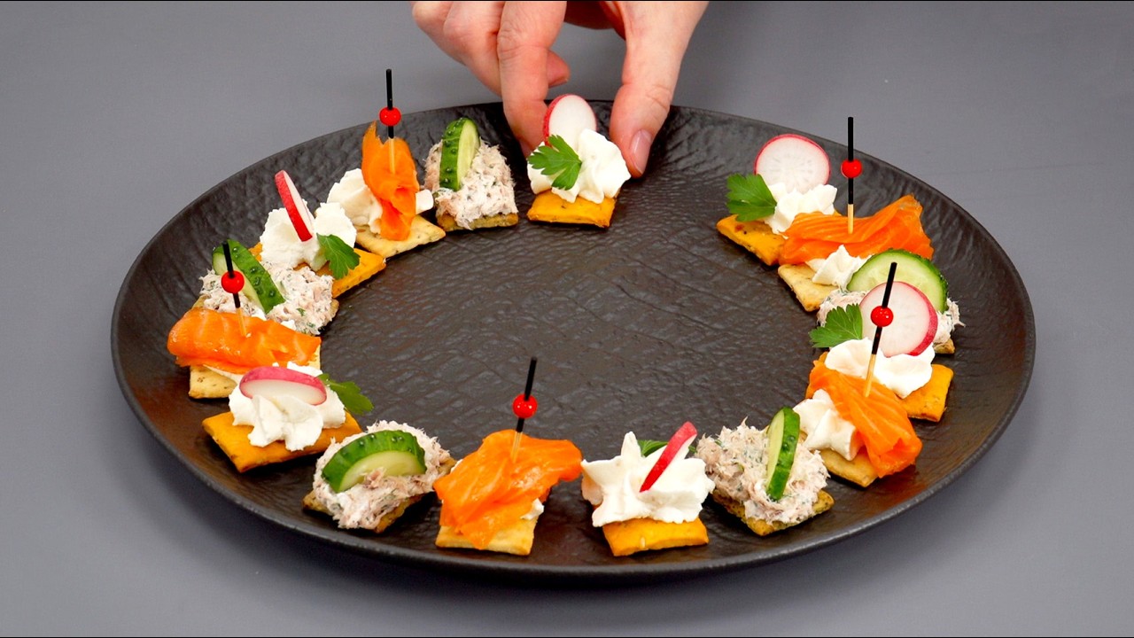 20 nopeaa ja helppoa välipalaa, jotka voit valmistaa 30 minuutissa mihin tahansa spontaaniin juhliin.