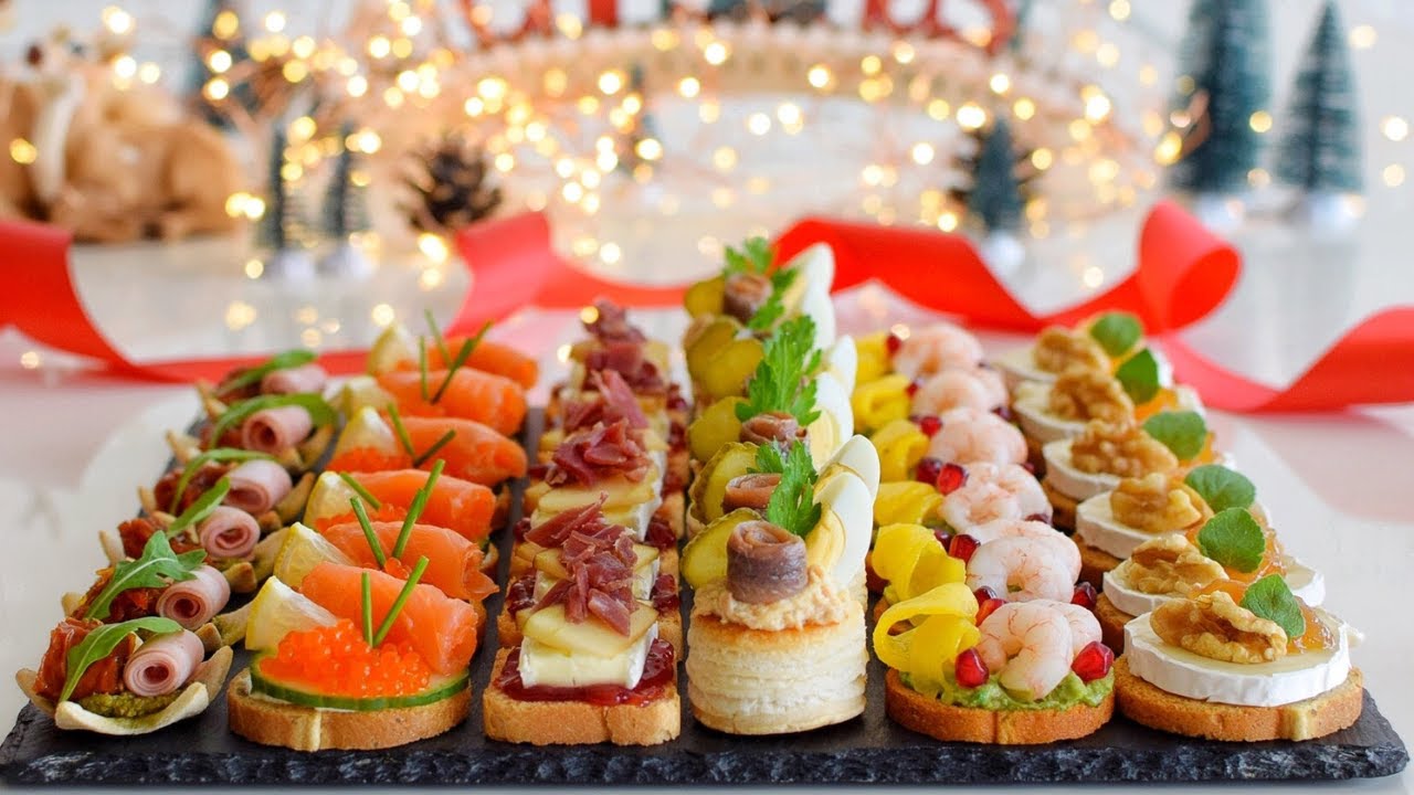 Kolme helppoa, maukasta ja nopeaa ideaa uudenvuoden kanapeille: sinusta tulee paras isäntä!