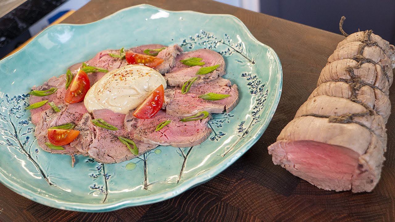 Kuinka valmistaa täydellinen vitello tonnato: Pedro Lambertonin vaiheittainen resepti ja parhaat vinkit.