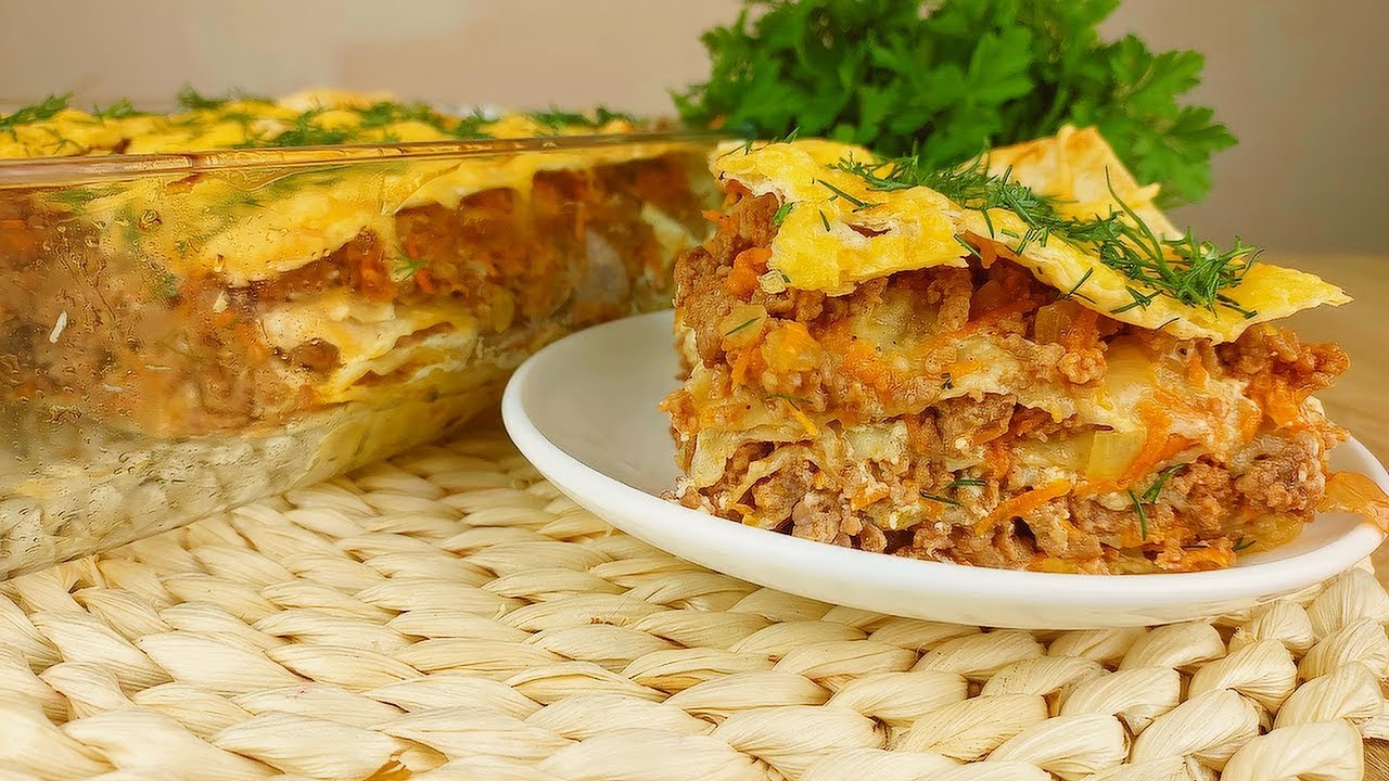 Otan lavash-leivän ja jauhelihan: laiska lasagne valmistuu muutamassa minuutissa – makaronit ja kotletit ovat menneisyyttä