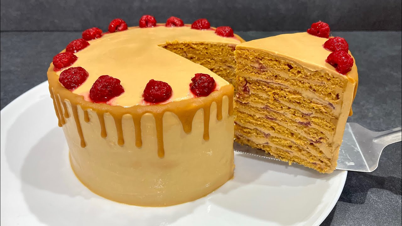 Eva Arginianon karamelli-suklaakakku: virkistävä jälkiruoka iris-karkkien ystäville.