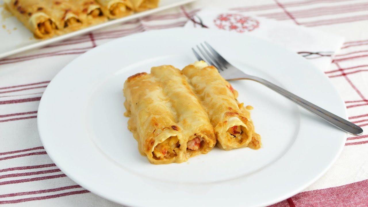 Cannelloni meren antimilla: resepti hienostuneeseen jouluillalliseen.