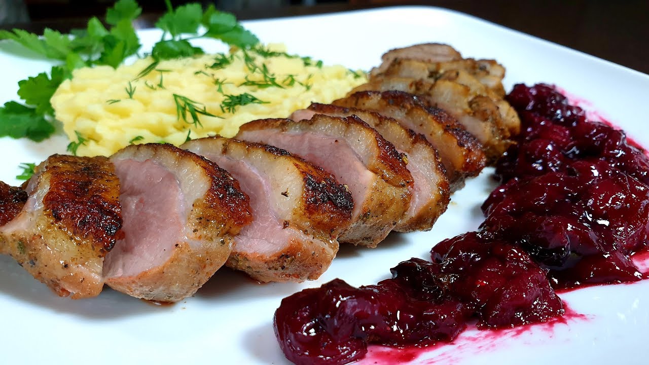 Ankanrinta ja marinoitu punakaali