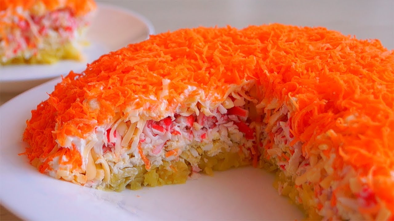 Lovelas-salaatti – valmistetaan heti enemmän, jotta riittää kaikille: uudenvuoden juhliin se katoaa hetkessä, niin herkullista se on