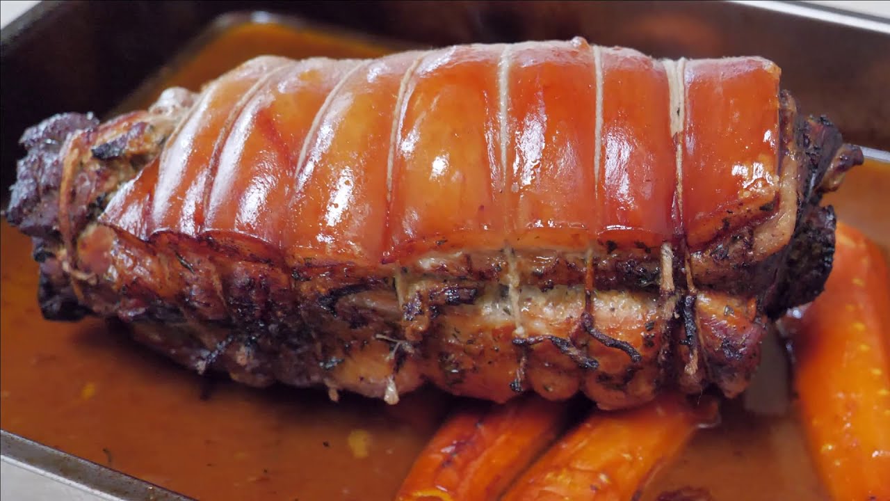 Pedro Lamberininiin porchetta-resepti.