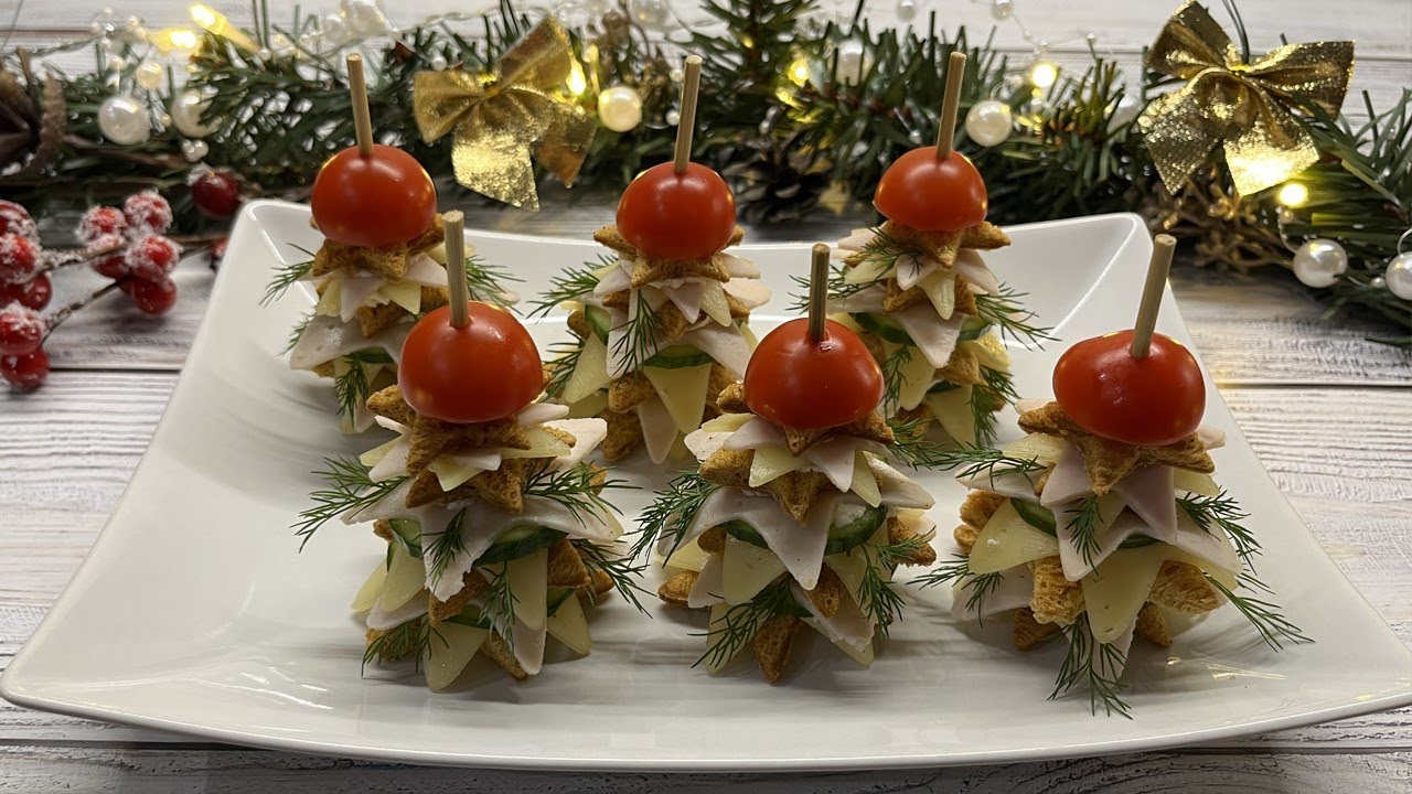 Neljä helppoa kotitekoista kanapeeta, jotka yllättävät vieraasi jouluna.