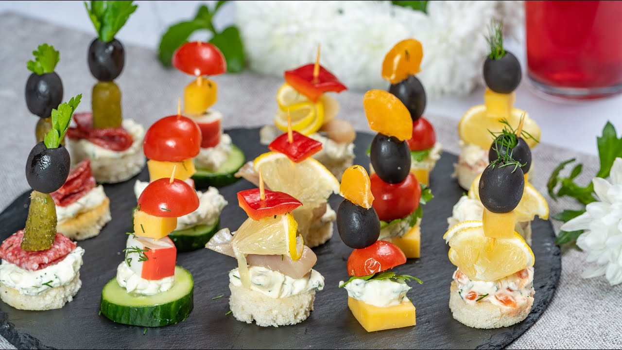 Neljä helppoa kotitekoista kanapeeta, jotka yllättävät vieraasi jouluna.