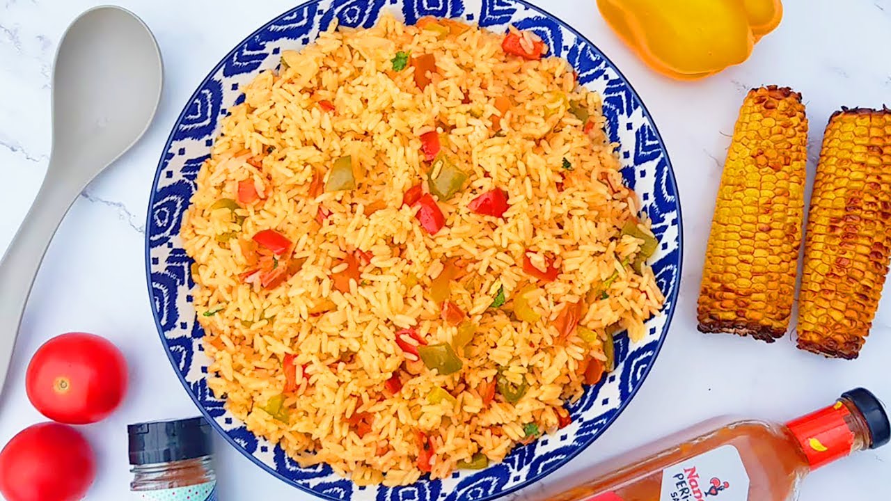 Perun arabialainen riisi. Perinteinen jouluruoka.