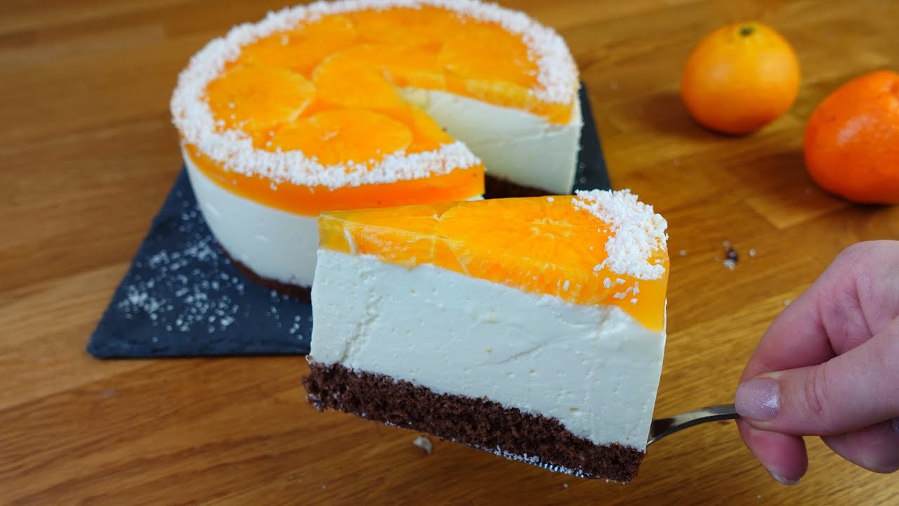 Kaadan mandariinit jogurttiin ja laitan jääkaappiin: jopa kondiittorit pyytävät tämän kakun reseptiä