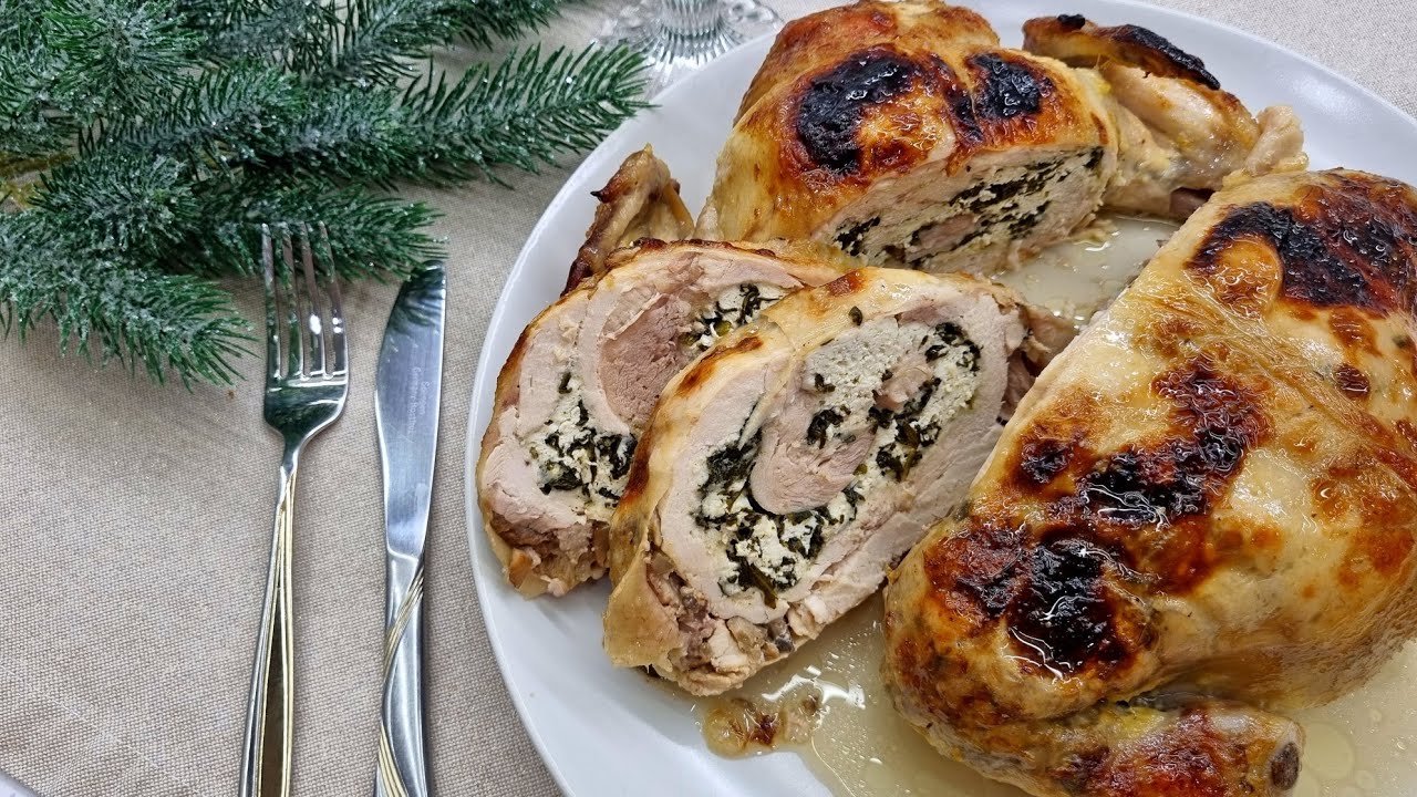 Helppo resepti täytetylle kanalle, joka on aina menestys.