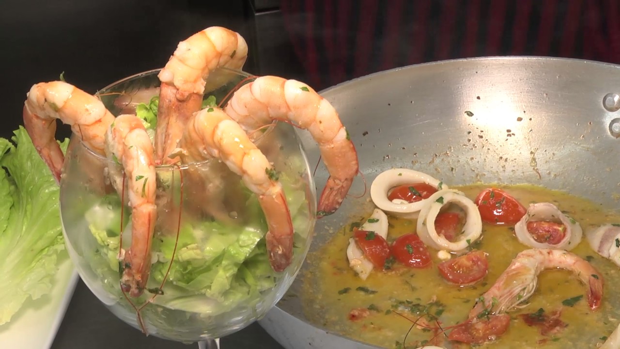 Katkarapucocktailin resepti yhdestä Madridin trendikkäimmistä ravintoloista.