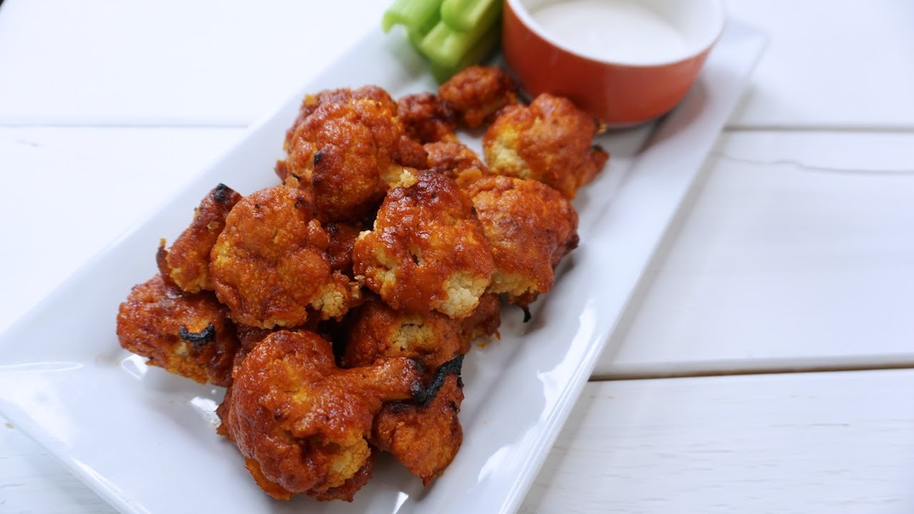 Kukkakaalin siivet, vegaaninen ”kana”