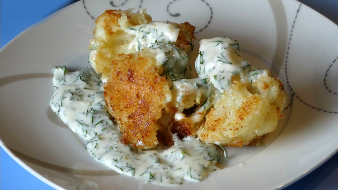 Kukkakaali ja ”gribish”-kastike.