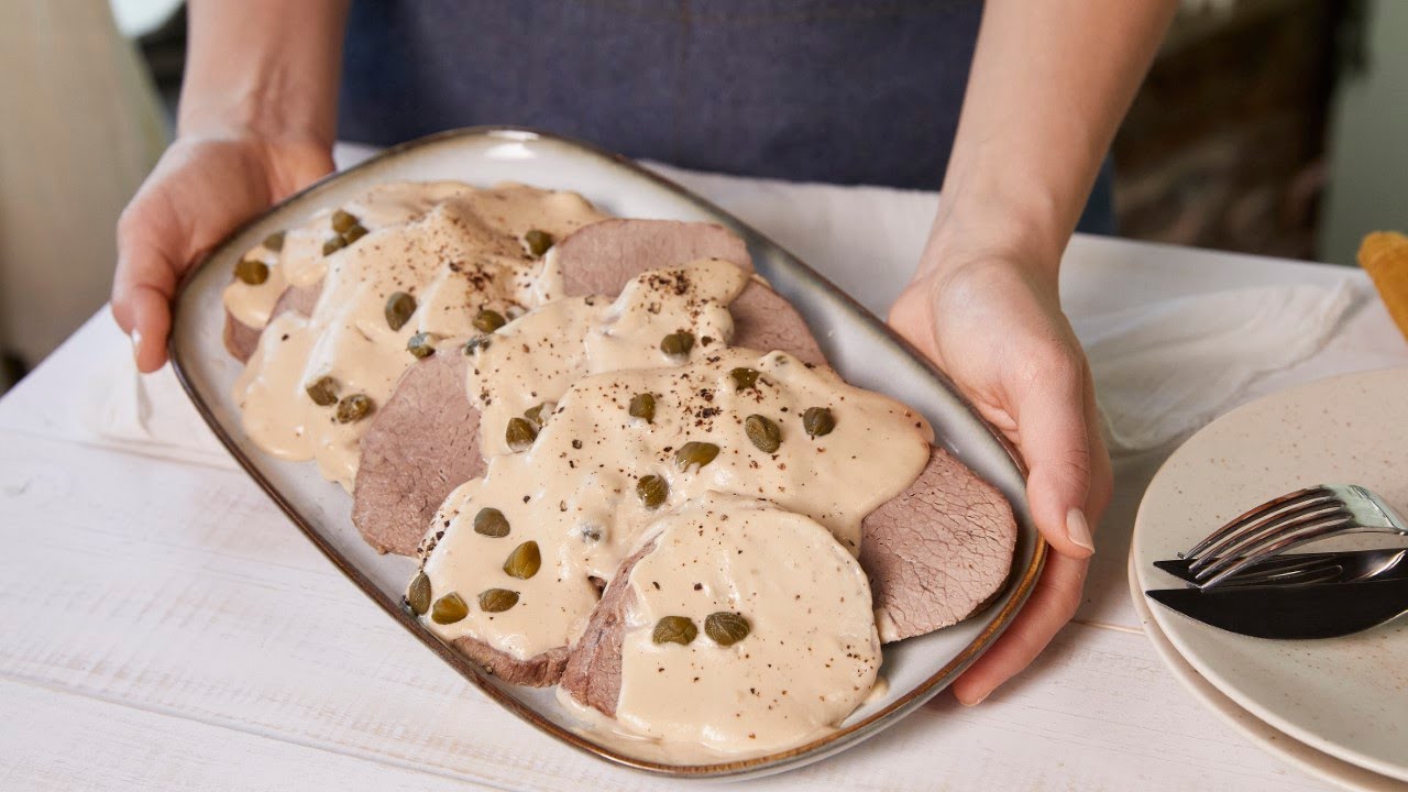 Kuinka valmistaa täydellinen vitello tonnato: Pedro Lambertonin vaiheittainen resepti ja parhaat vinkit.