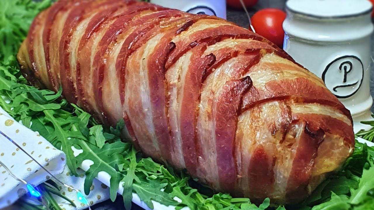 Juhlapäivinä valmistamme uunissa paistettua pekonia, joka on niin herkullista, että kaikki pyytävät lisää. Salaisuus on marinadissa.