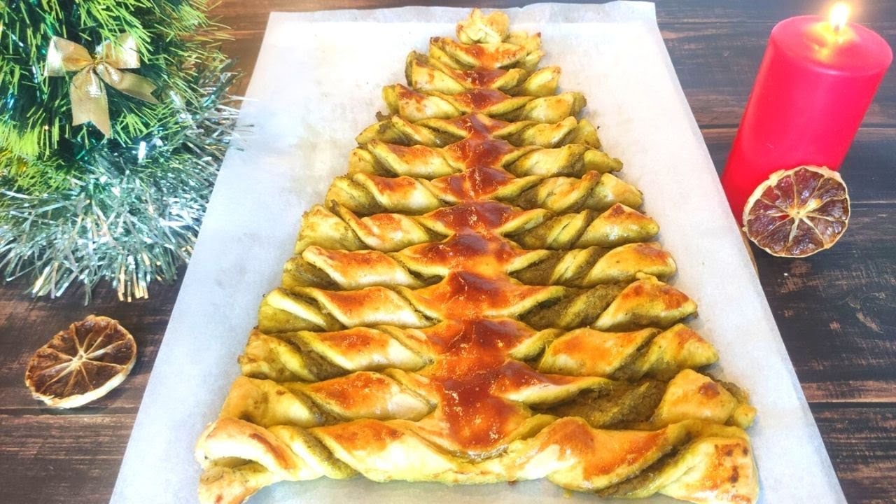 Se näyttää joulukoristeelta, mutta maistuu paremmin kuin piirakat. Kauli taikina ja paista.