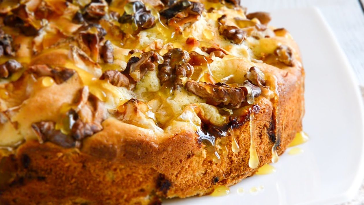 omenapähkinäpiirakka