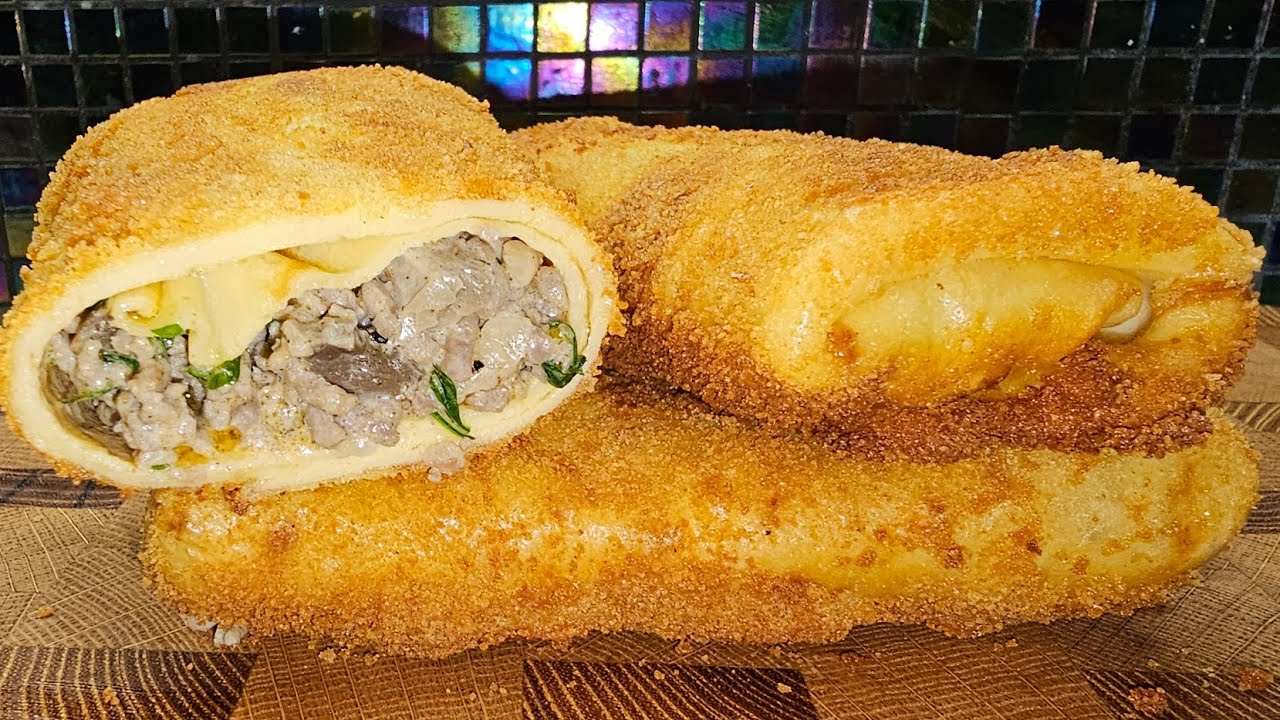 Tämä on paras taikina kroketille. Äitini kertoi minulle salaisuuden, ja hänellä se onnistuu aina.