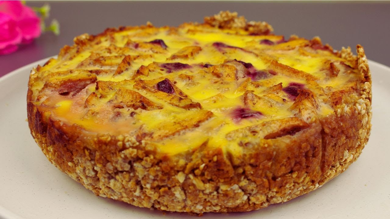 Omenajogurttikakku ilman jauhoja: 3 erittäin terveellistä, helppoa ja herkullista reseptiä