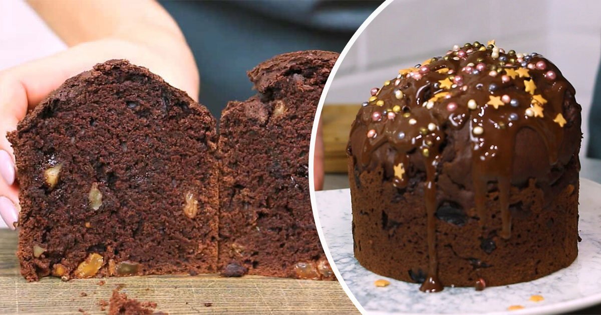 Vaiheittaiset ohjeet suklaatäytteisen makean leivän valmistamiseen, josta on tullut hitti sosiaalisessa mediassa.