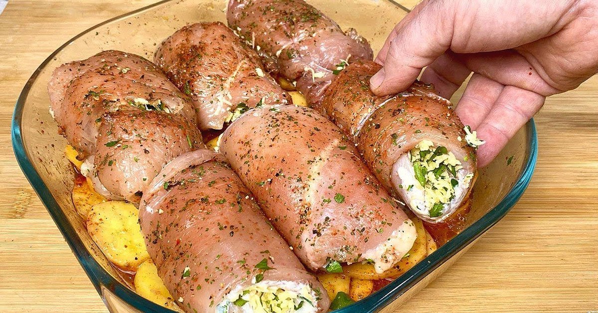 Nopea ja helppo resepti kanarullalle jaloilla