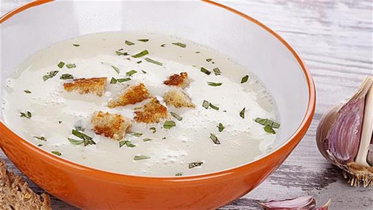 Perinteinen valkosipulikeitto