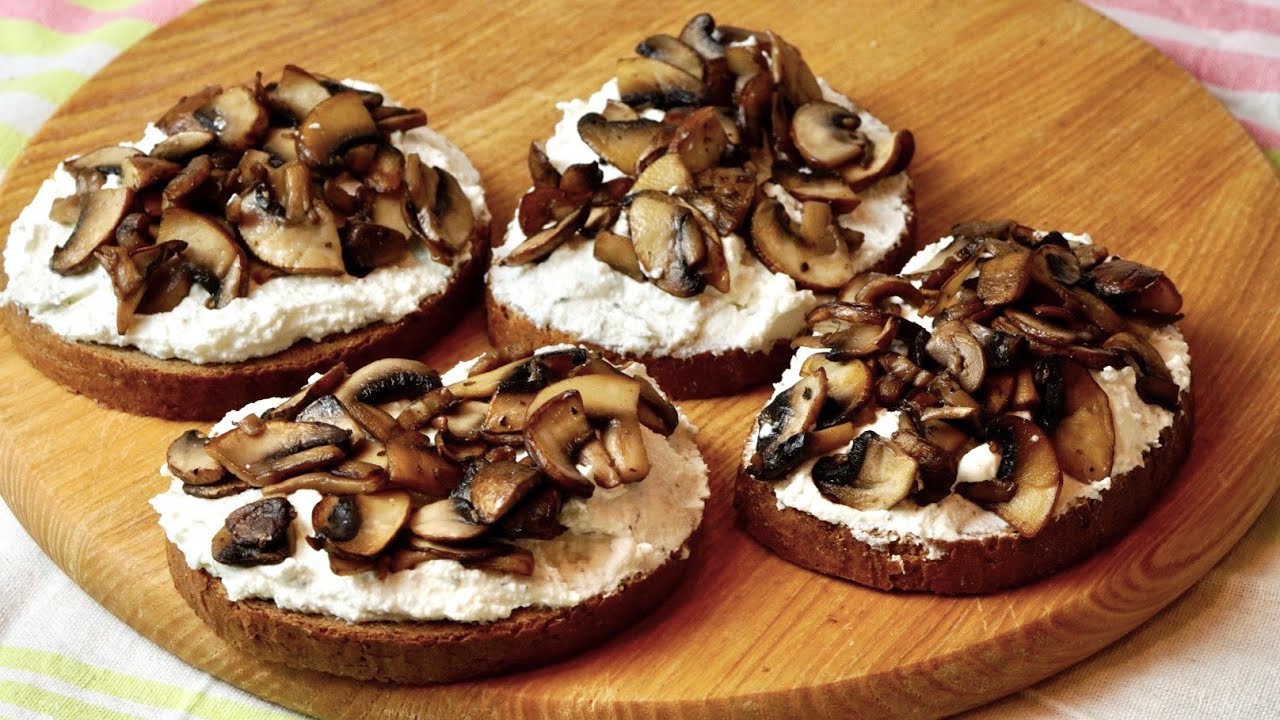 Ei munia, ei tonnikalaa. Teen näistä sienistä ja juustosta herkullisia levitteitä voileipille.