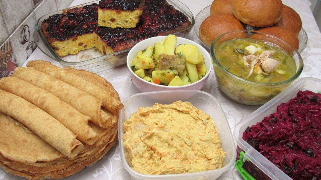 Mitä valmistaa tällä viikolla: päivittäinen ruokalista ja reseptit 5.–11. tammikuuta.