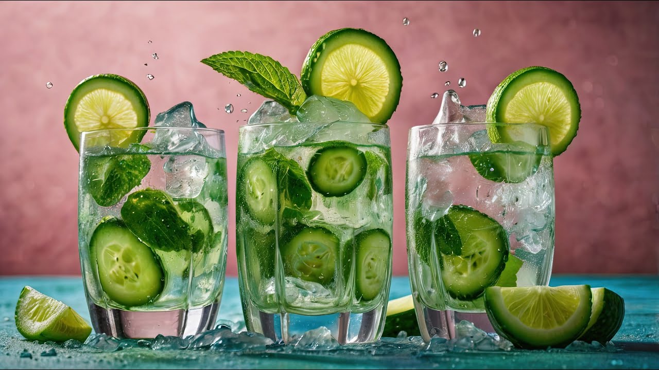 Viisi erilaista alkoholittomia cocktailia vuoden 2026 juhliin.