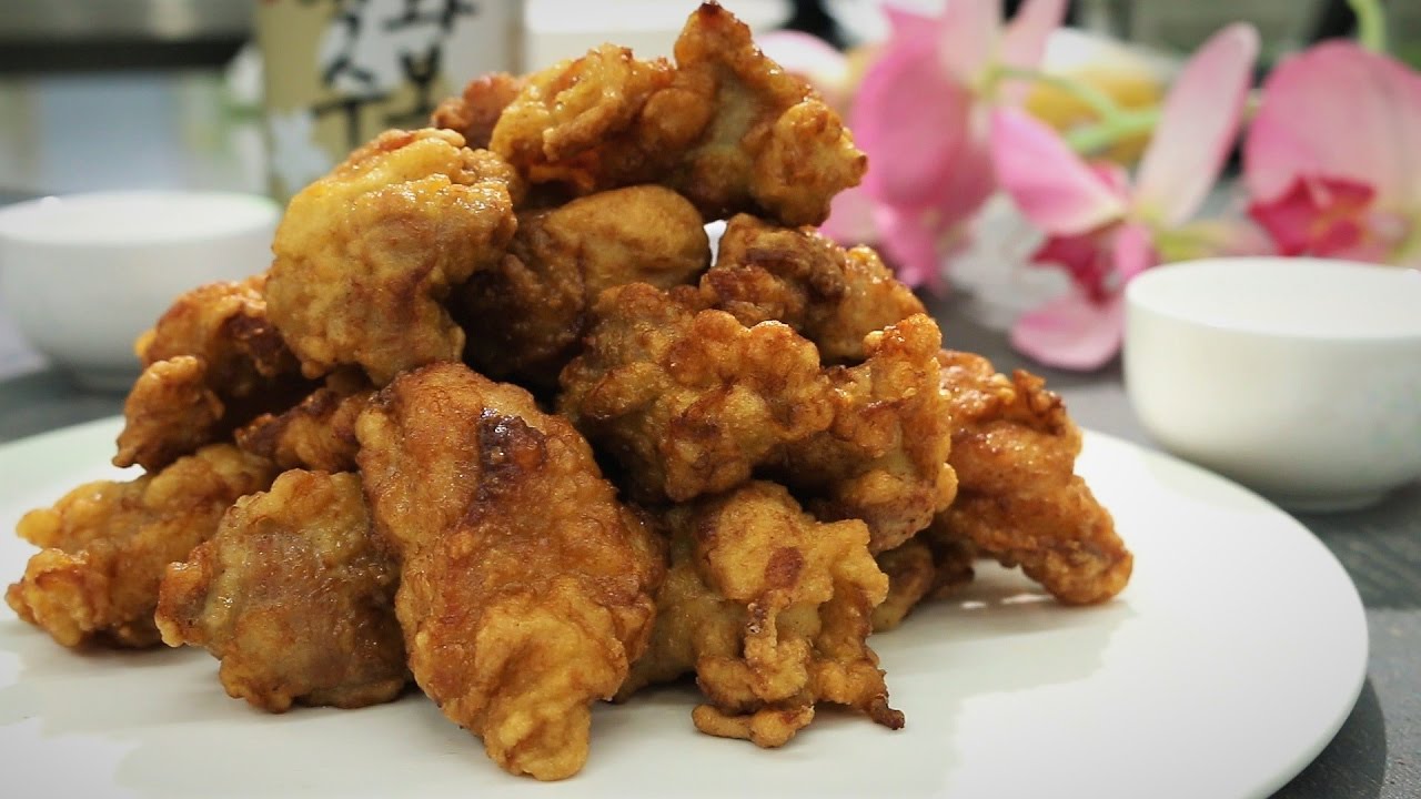 Karaage (japanilainen paistettu kana)