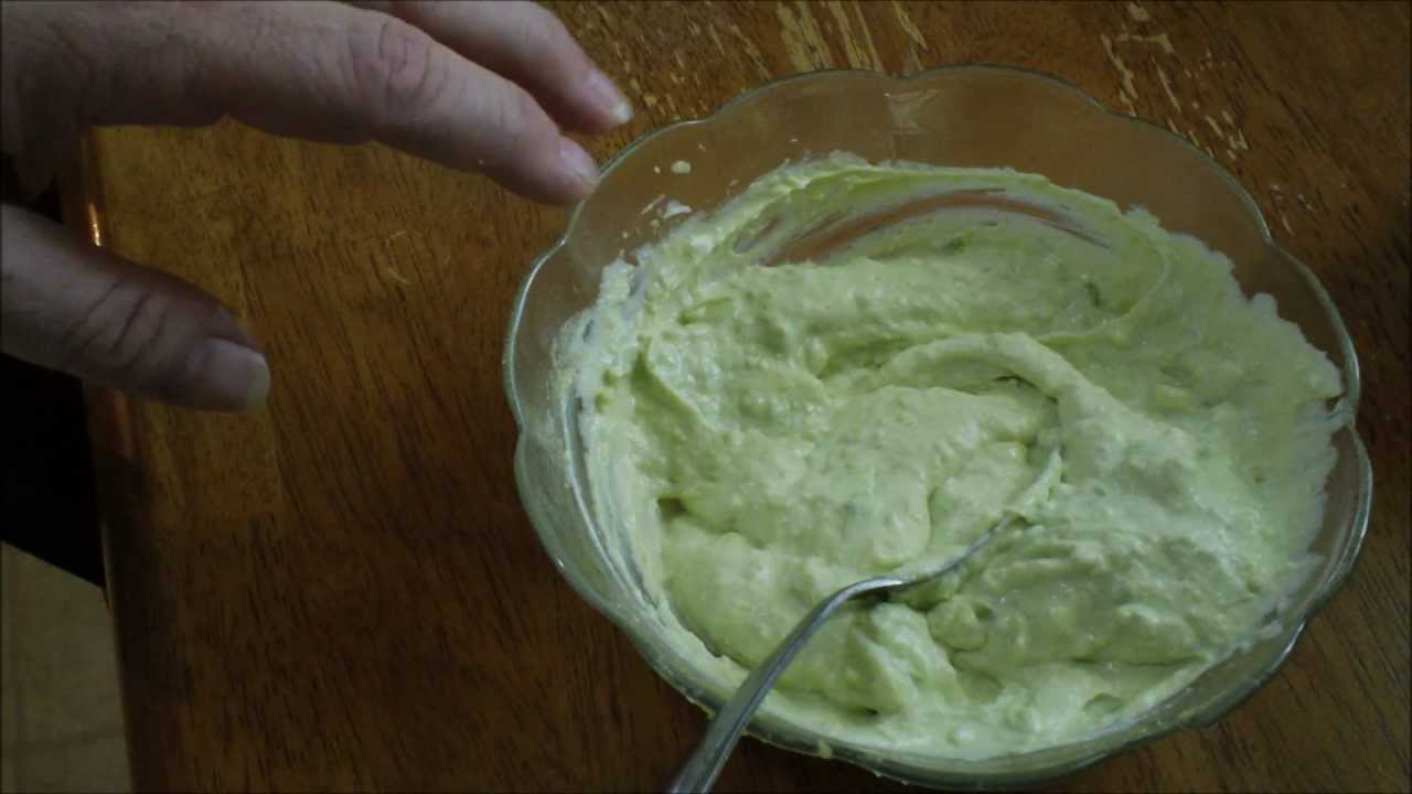 Avokadokreemi, digestif, yksinkertainen ja erittäin herkullinen.