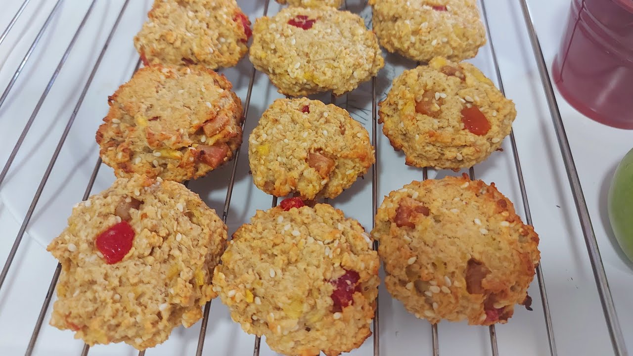 Kotitekoiset keksit ilman jauhoja ja sokeria: paras resepti terveelliselle välipalalle.