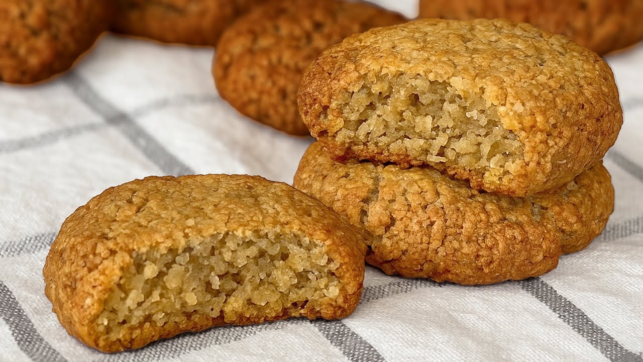 Kauraskeksit vain 3 ainesosasta ja lyhyessä ajassa.