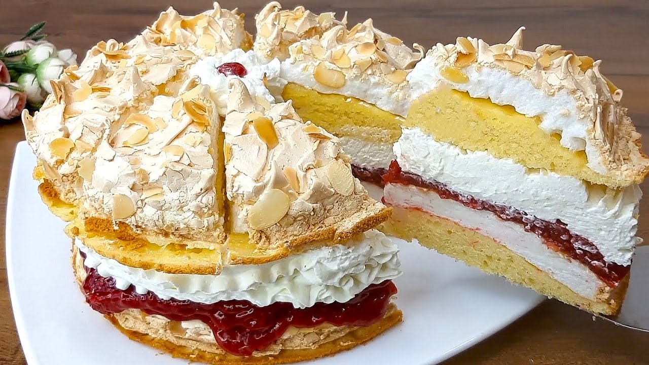 Taivaallinen kakku: ilmava herkku