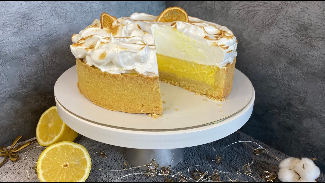 Ranskalainen sitruunakakku: rapea murotaikina, kermainen täyte – taattu menestys.