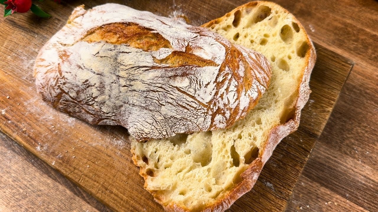 Rapea leipä ilman taikinan vaivaamista – vain sekoitat sen lusikalla, ja se onnistuu aina.