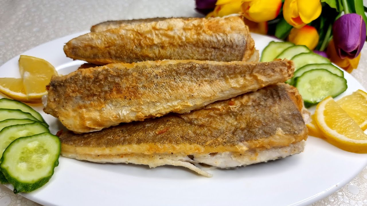 Paistettu kalafilee, joka ei hajoa – yksinkertainen vaiheittainen ohje.