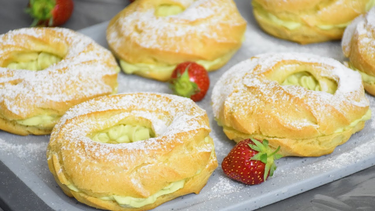 Pähkinädonitsit kermalla