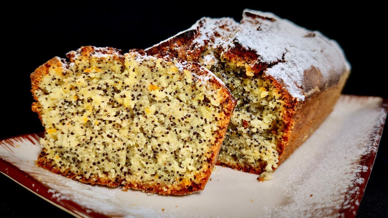 Appelsiinipiirakka unikonsiemenillä: vaiheittainen resepti