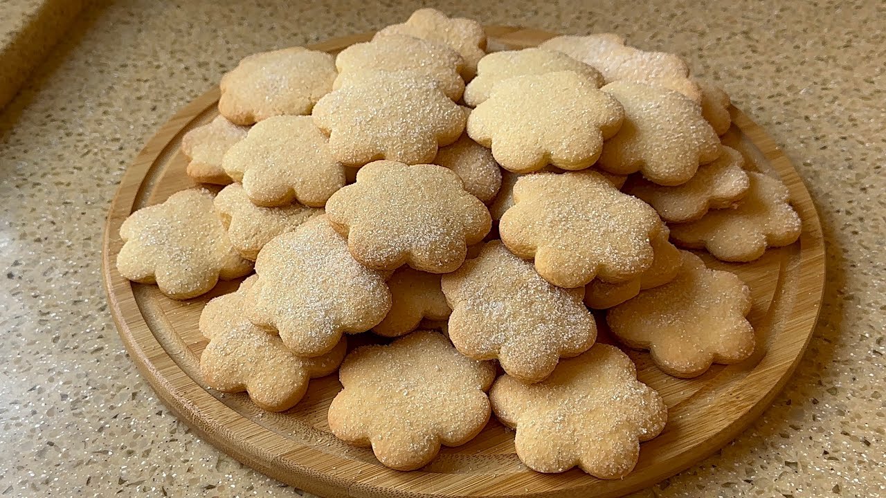 Yhdestä munasta syntyy koko kulho keksejä: suussa sulava herkku