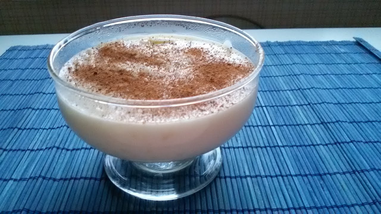 lampaanmaidosta valmistettu riisipuuro, erittäin helppo kotitekoinen resepti.