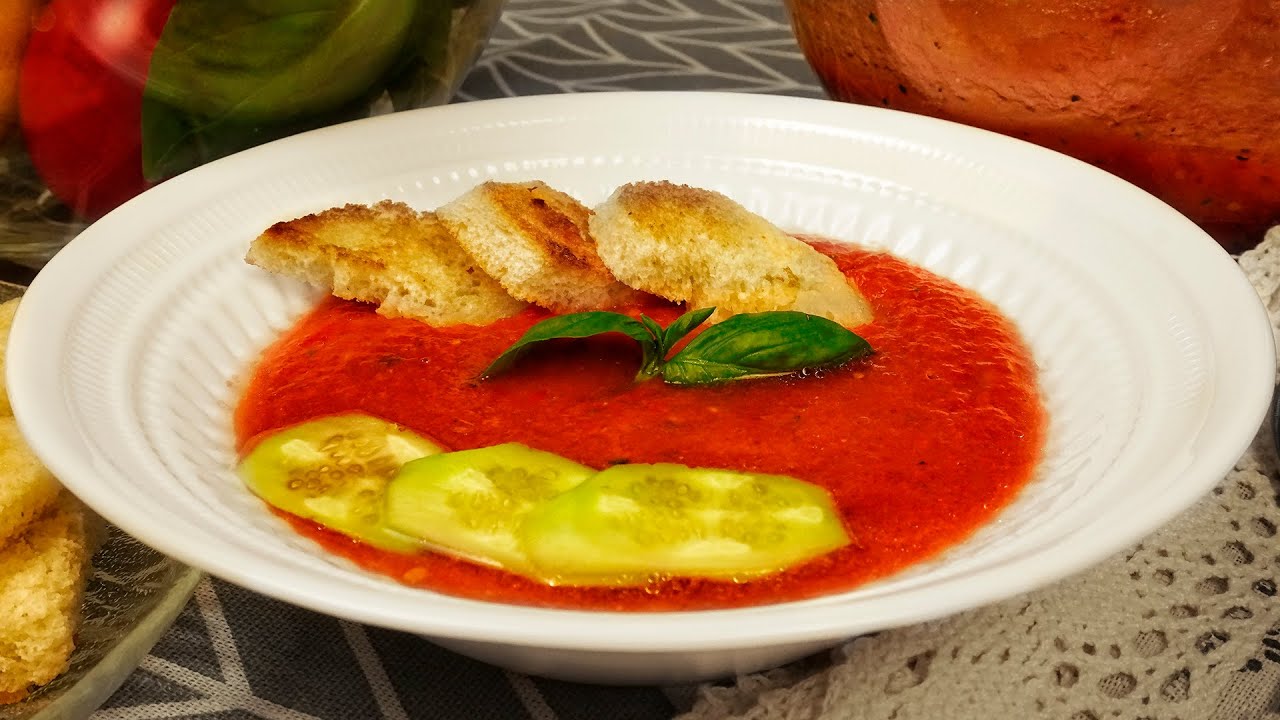 Gazpacho on klassinen andalusialainen ruokalaji, joka virkistää kesän helteessä.