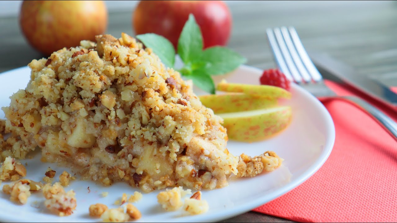 Omenakramble. Englantilaisen leivonnaisen resepti.