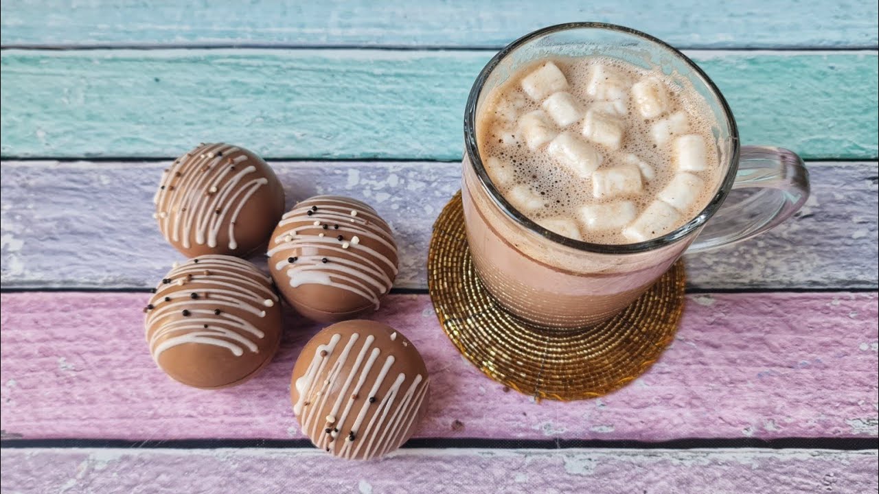 Suklaapommit jouluksi. Joulun jälkiruokaresepti.